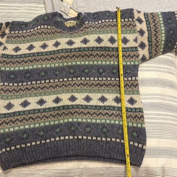 L. L. Bean 80’s Vintage Mohair Wool Blend Cozy Chunky Sweater - Picture 12 of 12